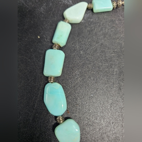 Elegant Luck & Love Turquoise Necklace | Lady Black Tie Elegant‎ Turquoise Necklace